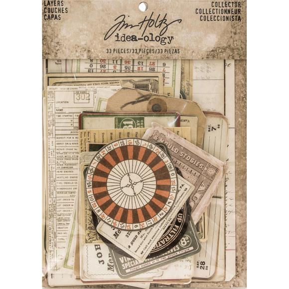 Collector Layers (33/pk) - Tim Holtz 'Idea-Ology' Collection