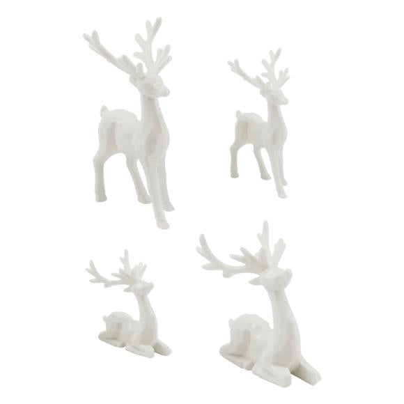 Tim Holtz Salvaged Reindeer (4/pk) - Tim Holtz 'Idea-Ology' Collection
