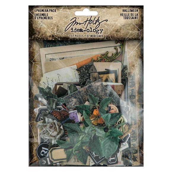 Halloween Ephemera Pack (137/pk.) - Tim Holtz 'Idea-Ology' Collection