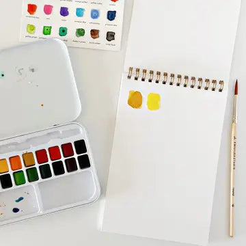 Spiral Watercolor Paper Pad - Twelve, 5" x 7" Sheets