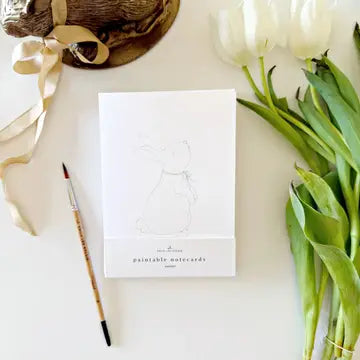 Easter Paintable Watercolor Notecards- Emily Lex Studio