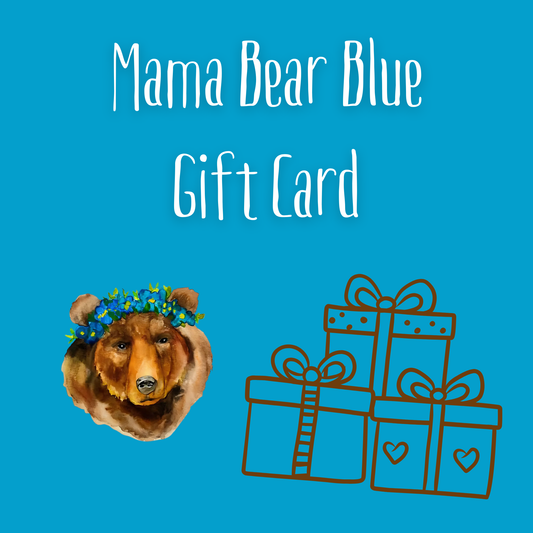Mama Bear Blue Gift Card