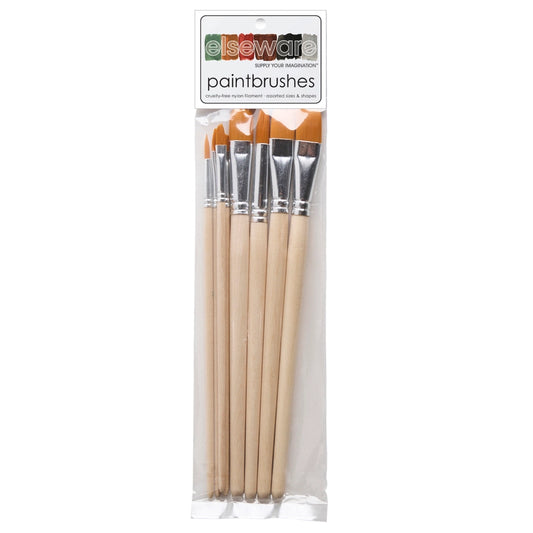 A set of 8 brushes from the brand "Elseware" in professional packaging