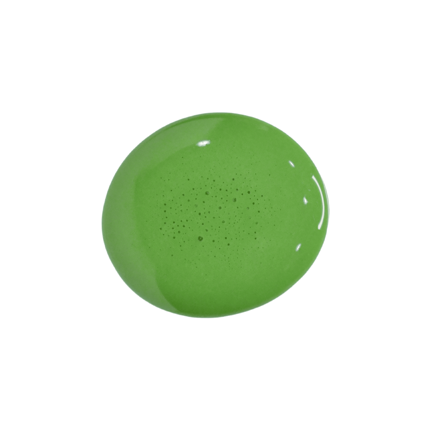 A dollop of green milk paint in the shade “In a Pickle” from Sweet Pickins Milk Paint.