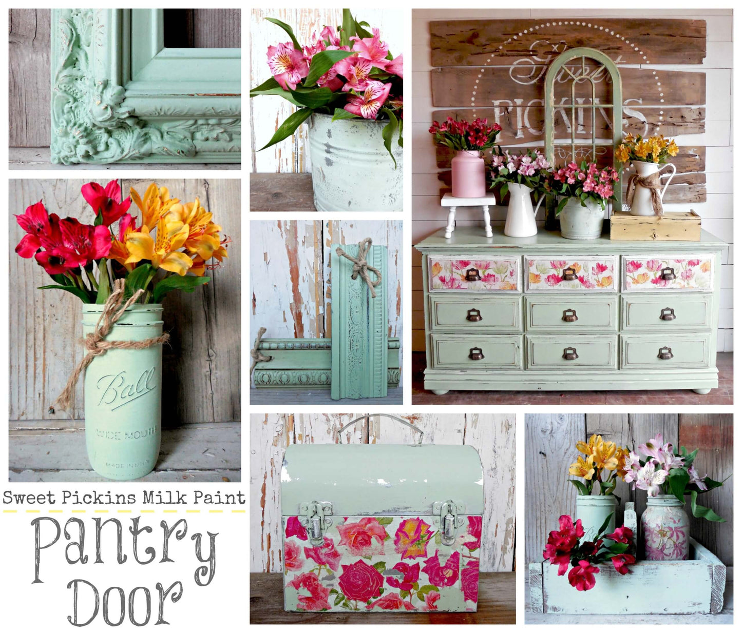 Pantry Door- Sweet Pickins Milk Paint