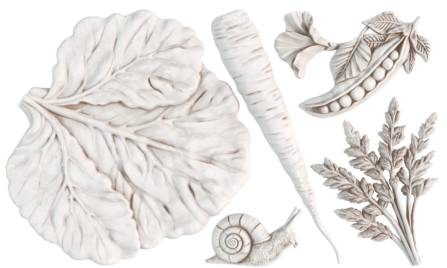 Spring Garden - 6" x 10" Decor Mould - IOD