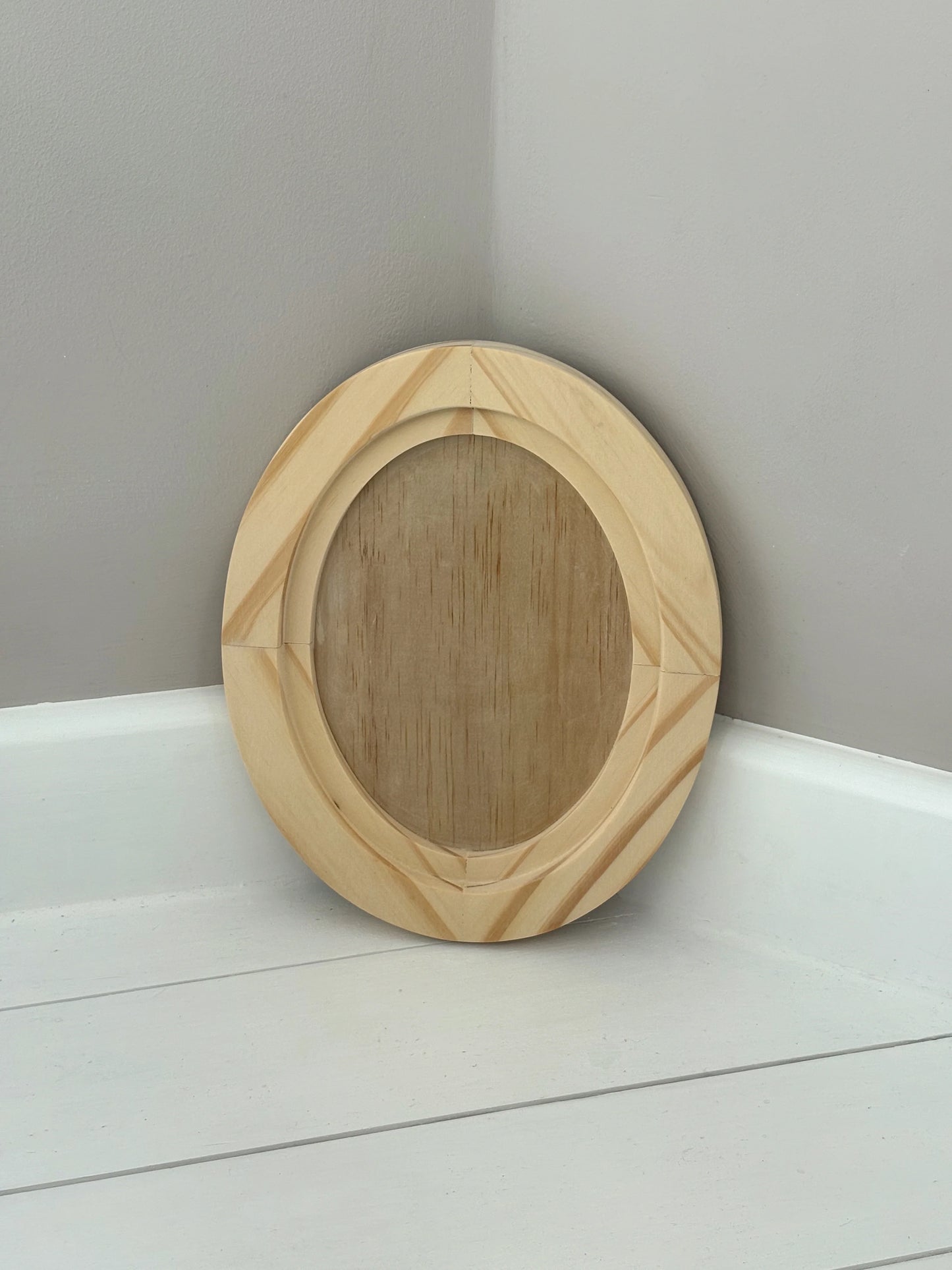 Small Oval -  8.5” x 10.6” Wood Gallery Blank - IOD