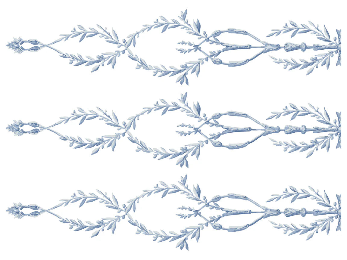 Decorative elements resembling branches or twigs on a white background