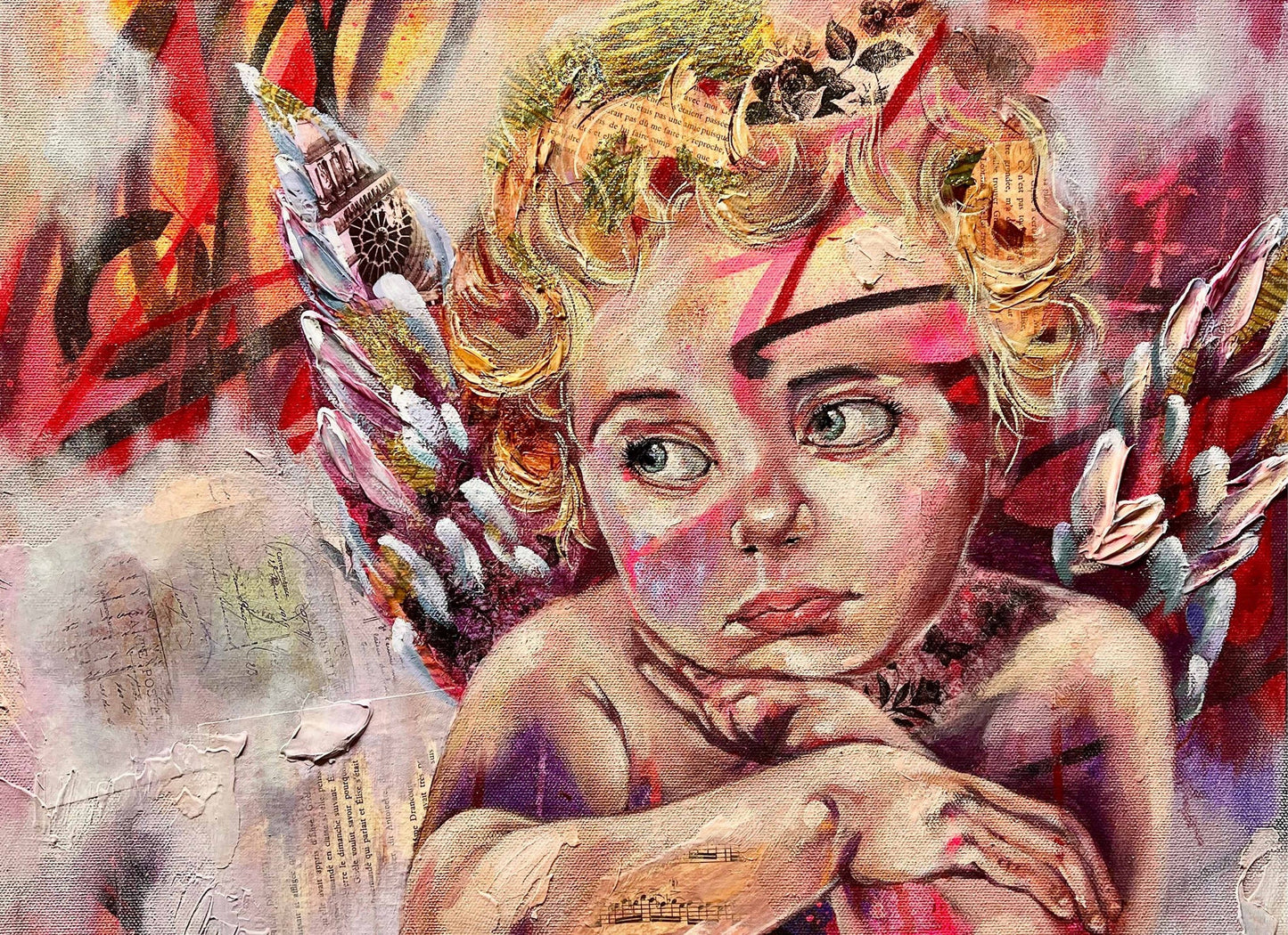 Brie’s Cherub - 21" x 29" Decoupage Paper - July 2026