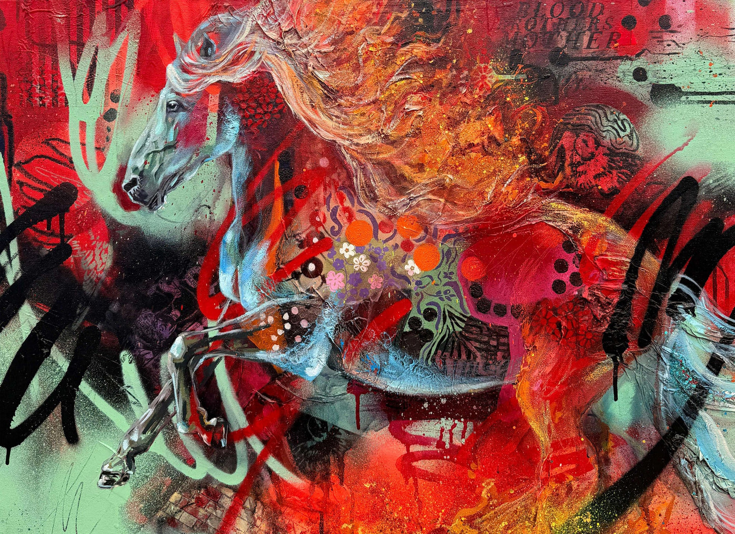 Brie’s Horse - 21" x 29" Decoupage Paper - July 2026
