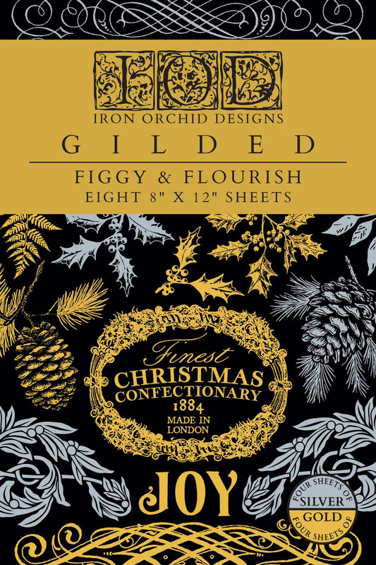 Figgy & Flourish - Gilded Foil Transfer