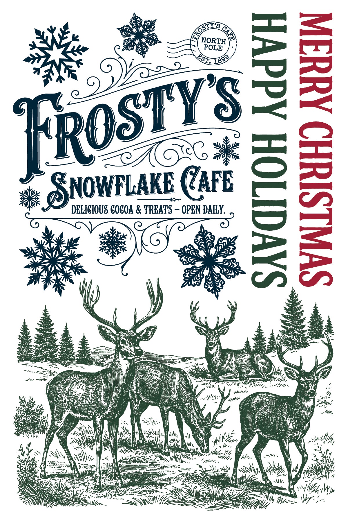 The North Pole Co. - 8” x 12” Paint Inlay