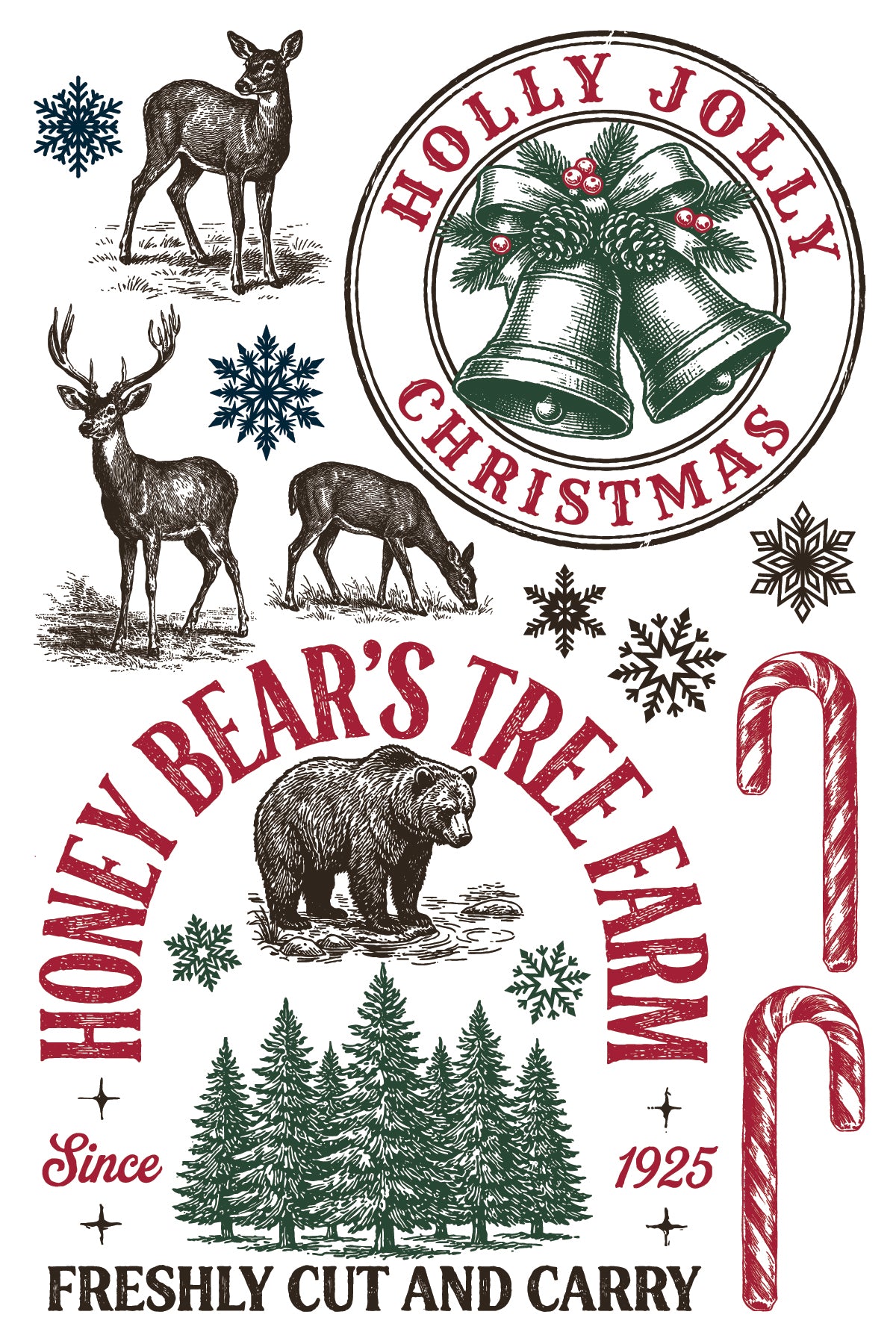 The North Pole Co. - 8” x 12” Paint Inlay