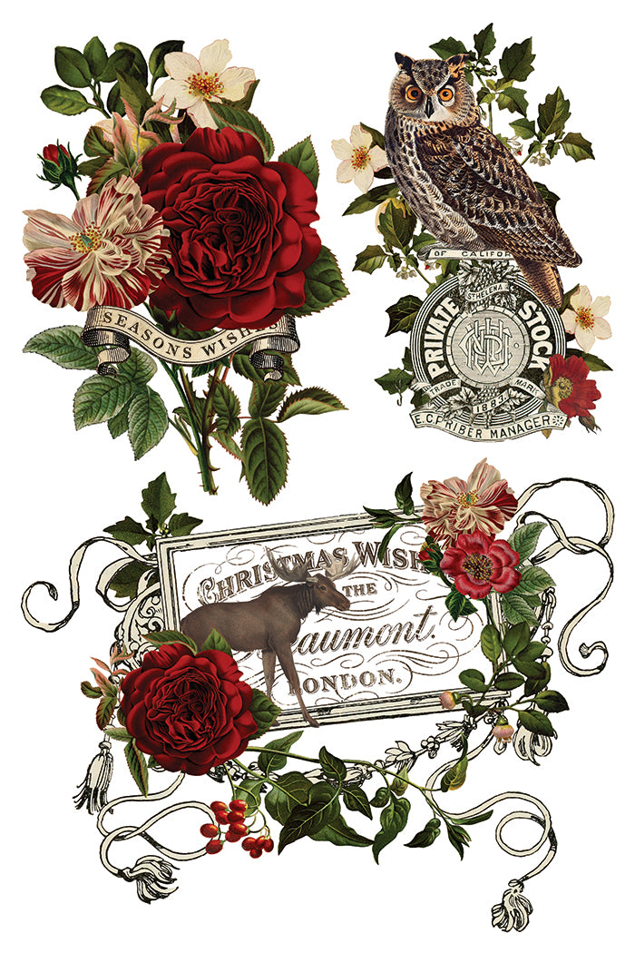 Stag Tavern - 8" x 12" Holiday Transfer Pad