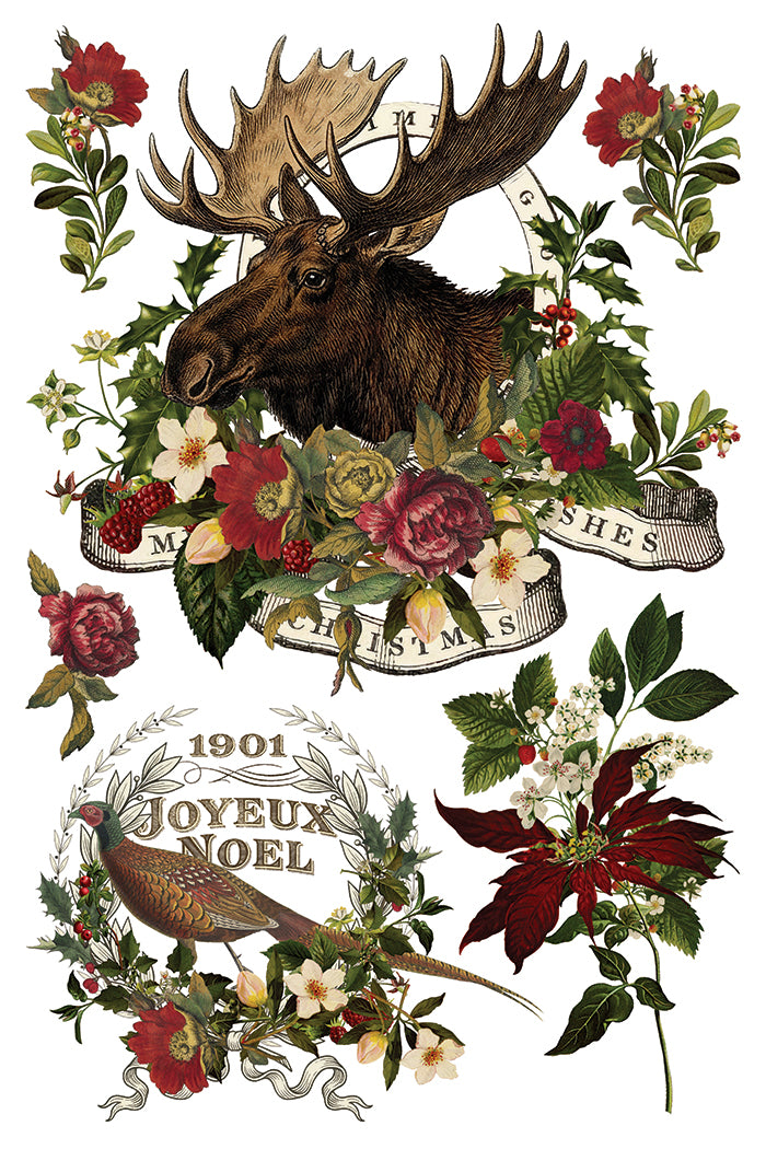 Stag Tavern - 8" x 12" Holiday Transfer Pad
