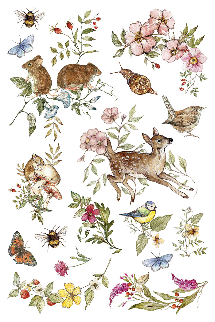 The Bramblewood Diaries - 8" x 12" Seasonal Transfer Pad