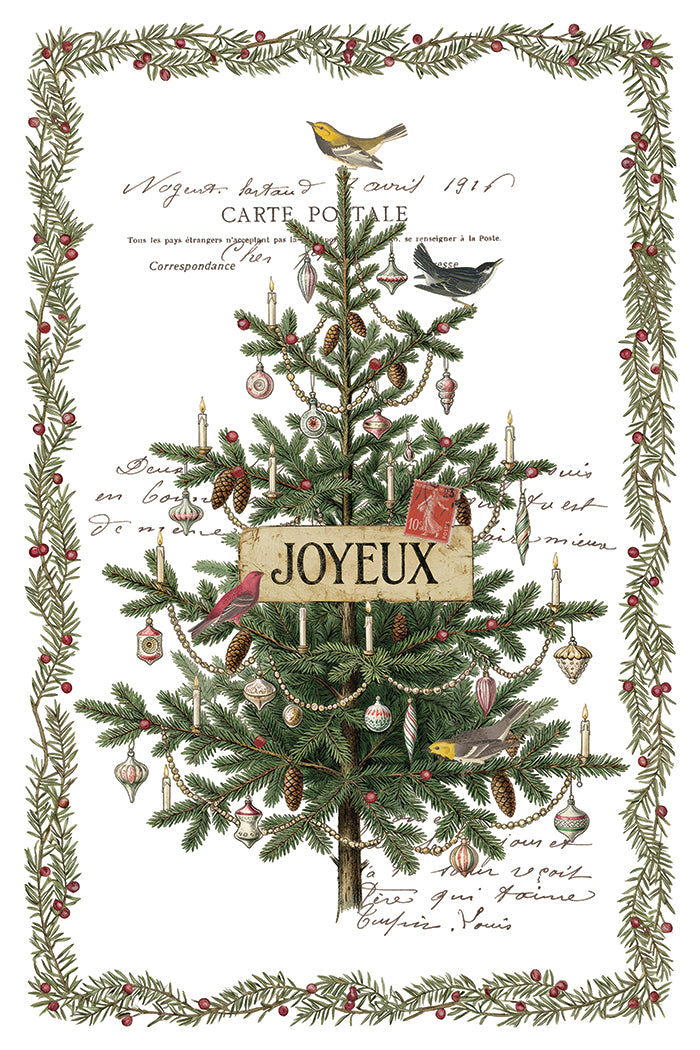Winter's Calling - 8" x 12" Holiday Transfer Pad