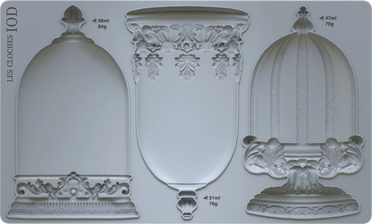 Les Cloches - 6" x 10" Decor Mould