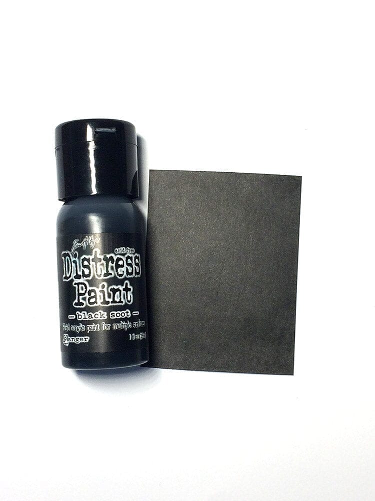 Distress Paint - Black Soot | Tim Holtz