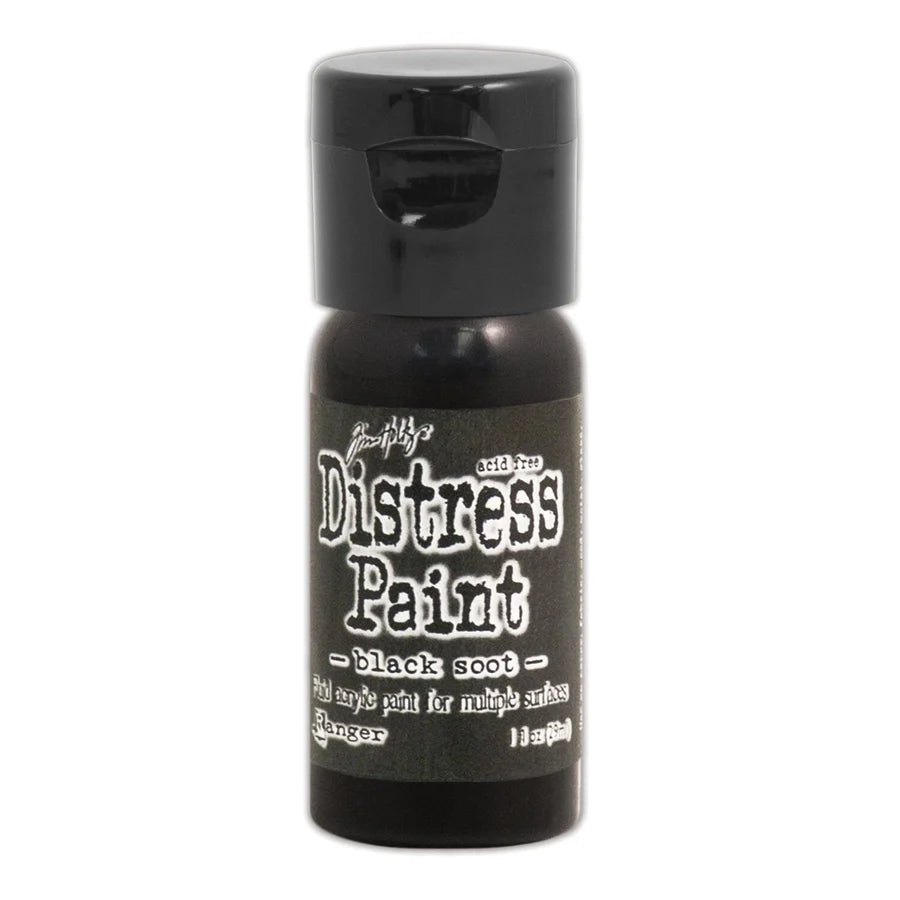 Distress Paint - Black Soot | Tim Holtz
