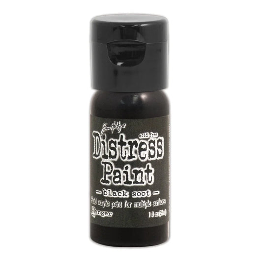 Distress Paint - Black Soot | Tim Holtz