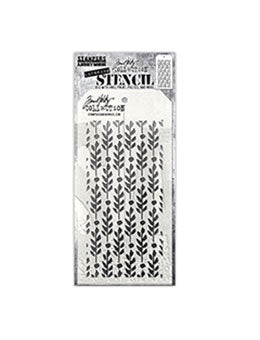 Berry Leaves Stencil - Tim Holtz Stencils