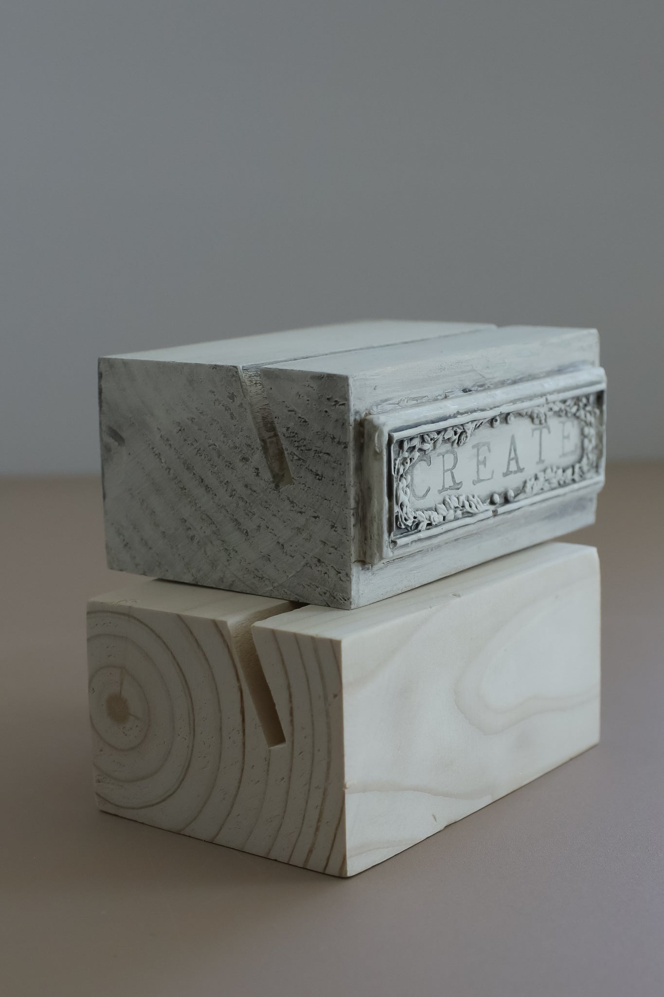 Wood Block Stands, 2 pack- IOD