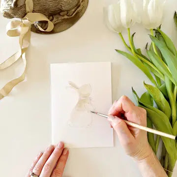 Easter Paintable Watercolor Notecards- Emily Lex Studio