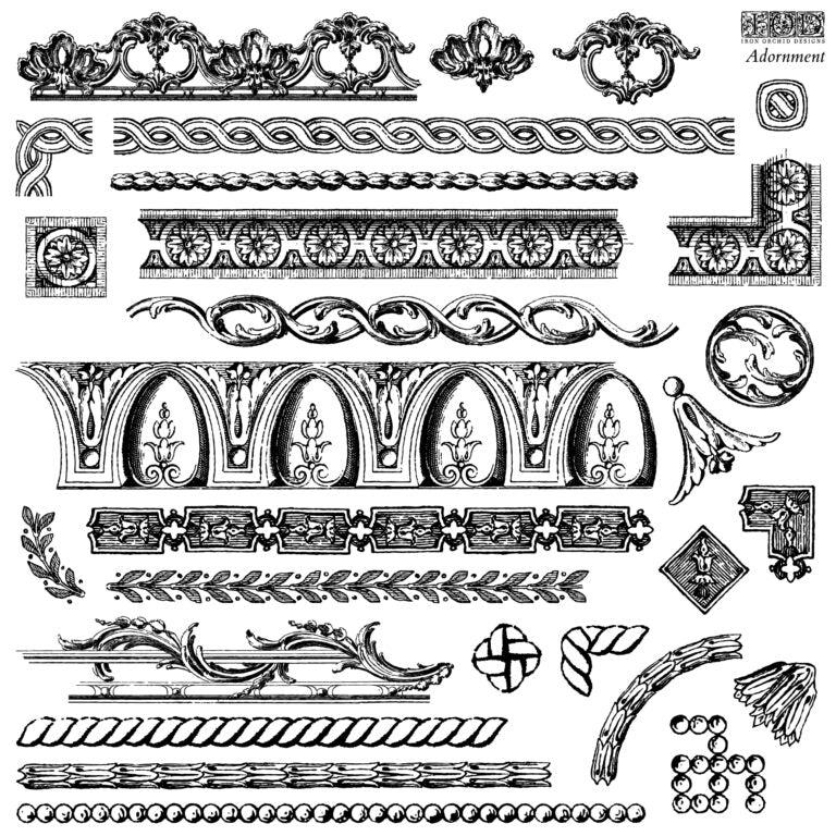 Adornment- IOD Decor Stamp