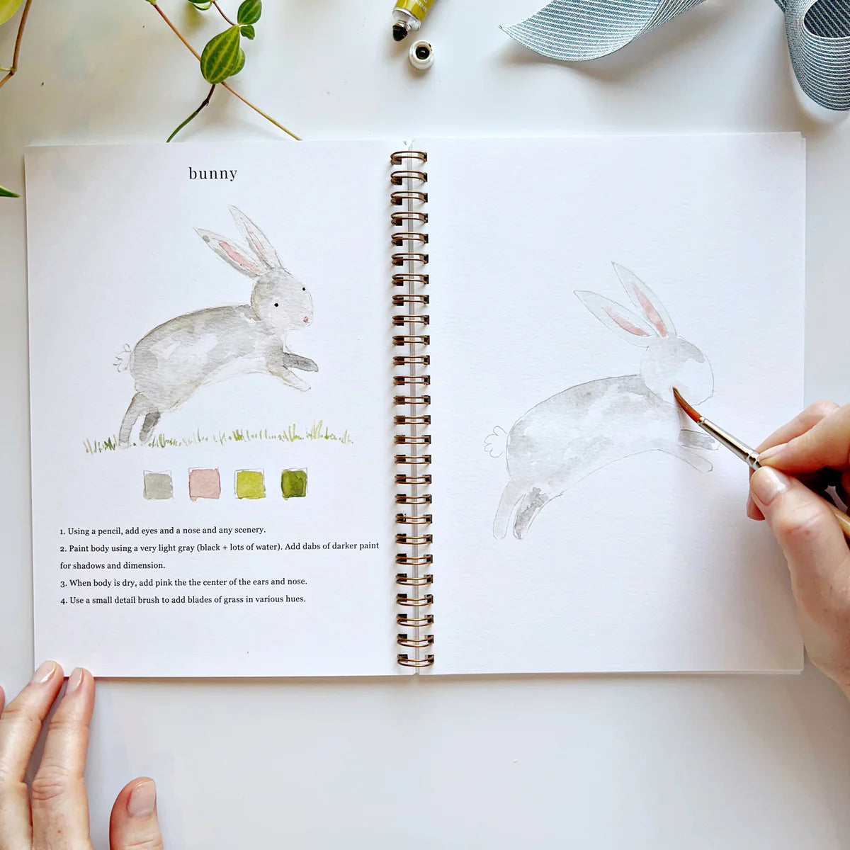 Animals Watercolor Workbook- Emily Lex Studio