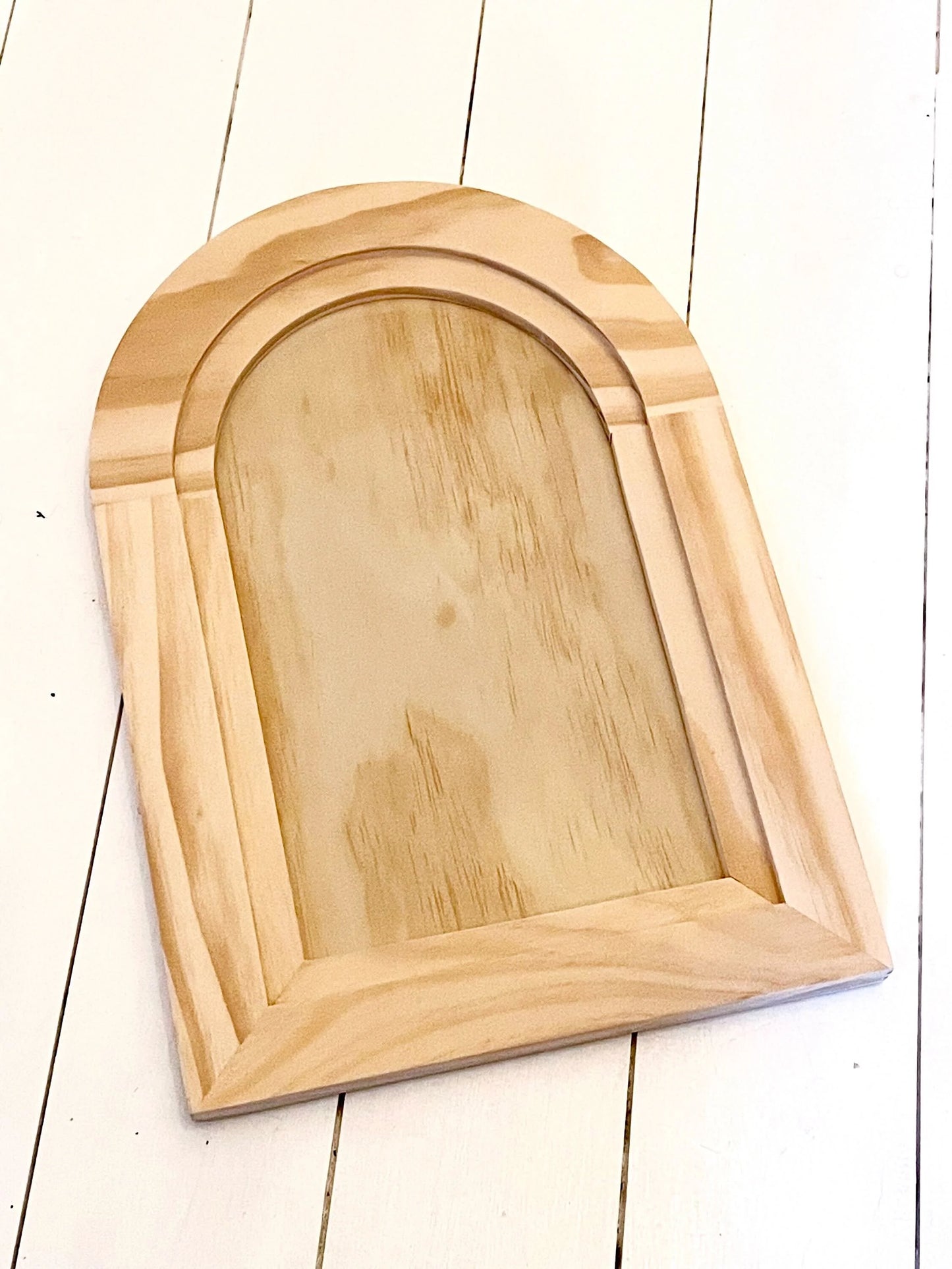 Arched Wood Gallery Blank 11 x 16 - IOD