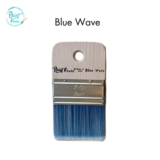 Blue Wave Synthetic Brush