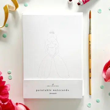 Fairytale Paintable Watercolor Notecards- Emily Lex Studio