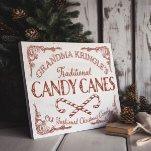 Candy Cane Cottage- IOD Transfer
