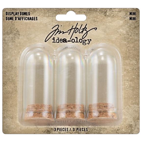 Mini Display Dome Trio - Tim Holtz 'Idea-Ology' Collection