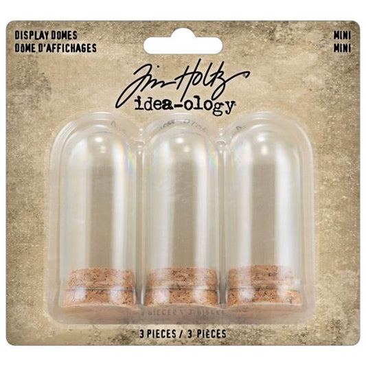 Mini Display Dome Trio - Tim Holtz 'Idea-Ology' Collection