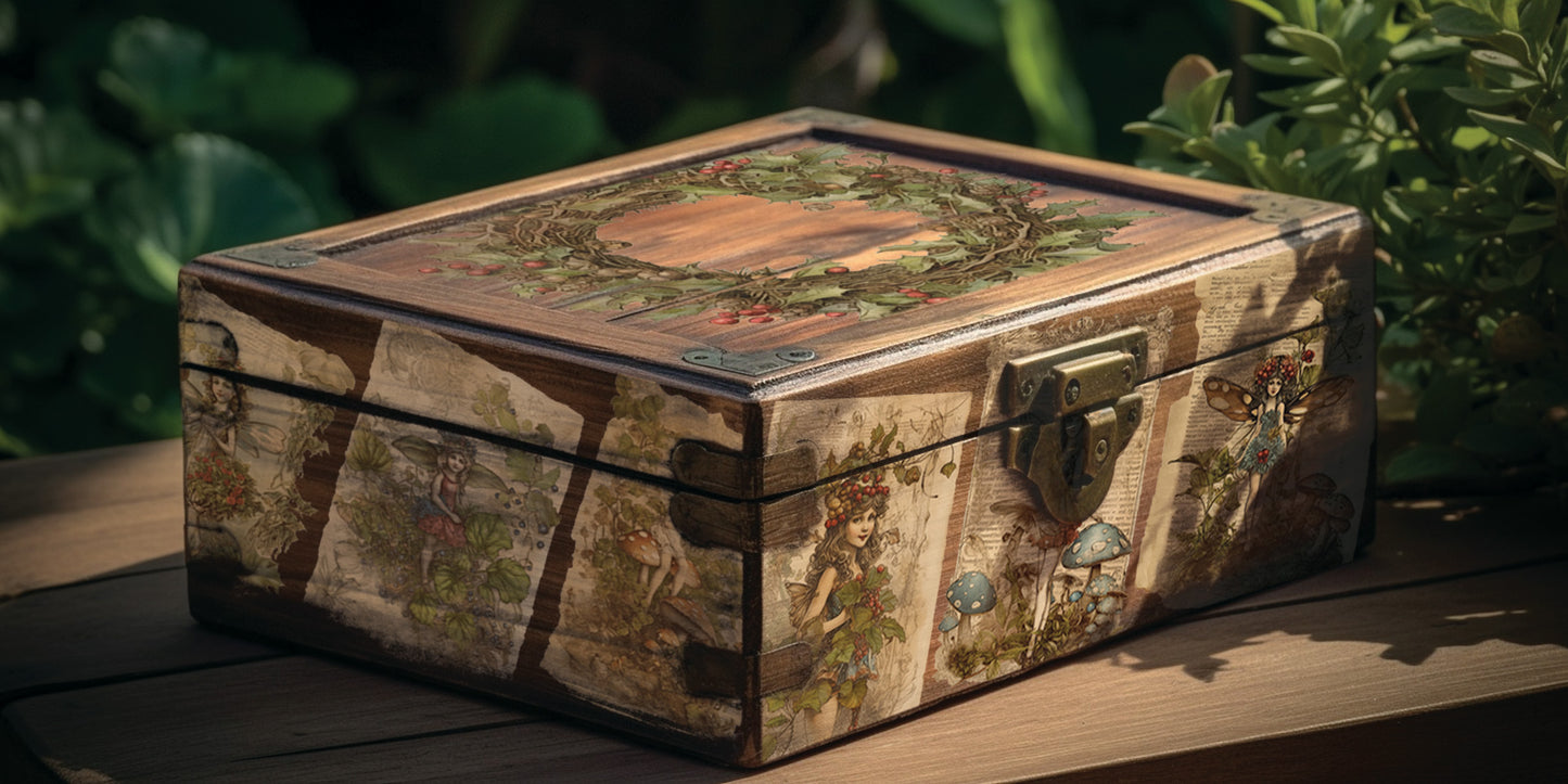 Fairy Merry Christmas - 8" x 12" Transfer Pad - IOD