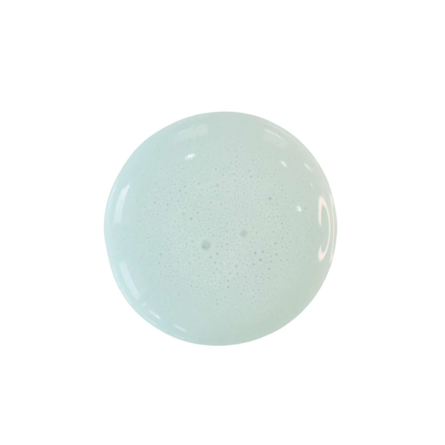 A dollop of gray-blue milk paint from Sweet Pickins in the shade Harbor.