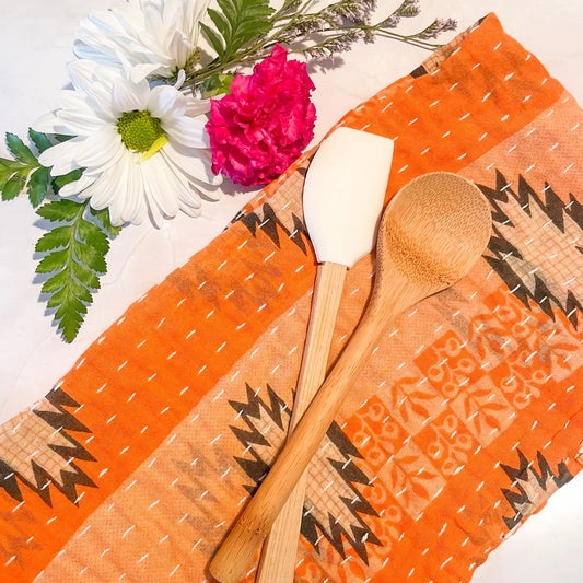 Kantha Kitchen Towel- Asha Project