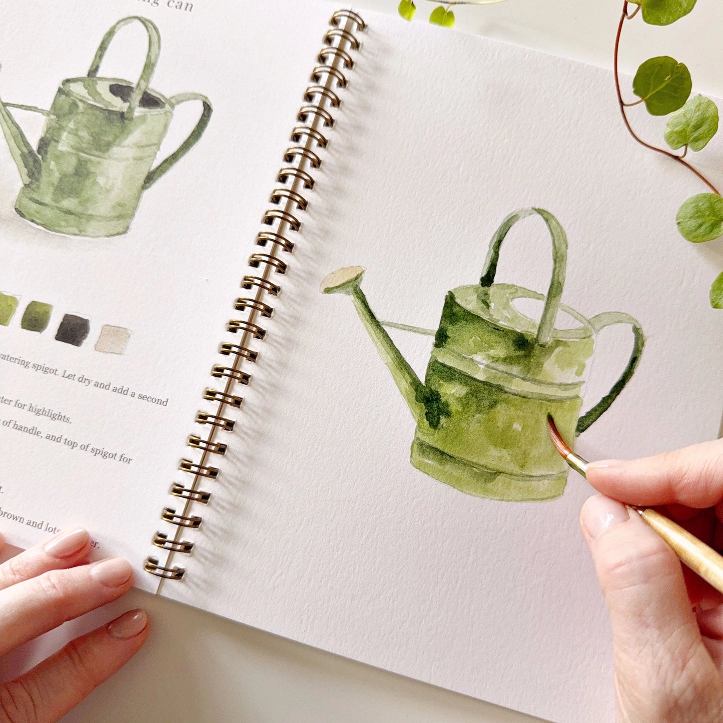 Garden Watercolor Workbook- Emily Lex Studio