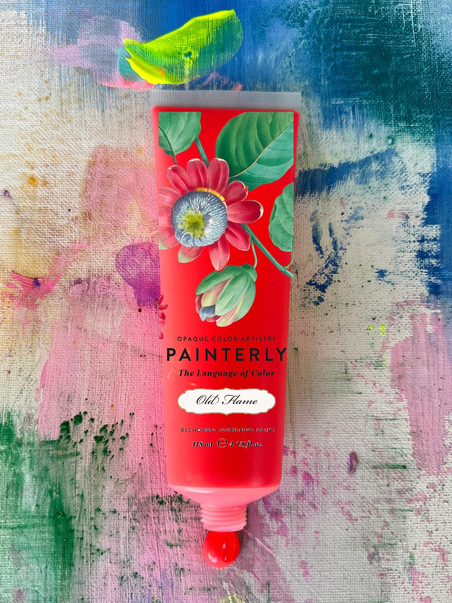 Old Flame- Painterly Furniture Artist paint- DIY Paint (PRE-ORDER)