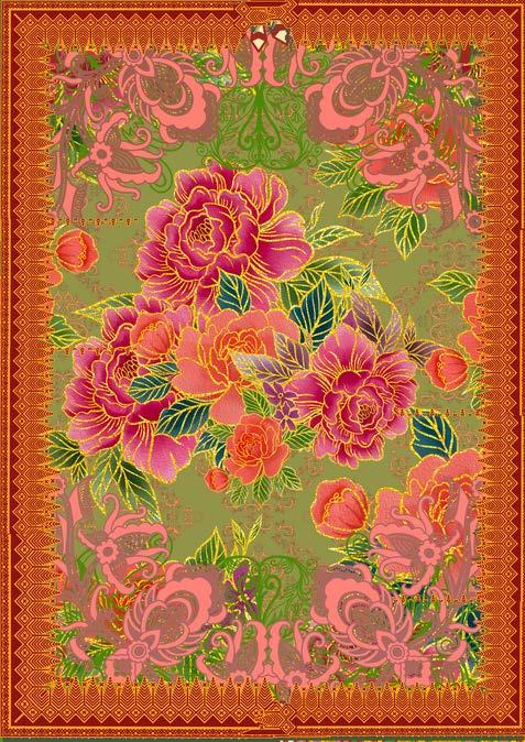 Rose Swatch - Decoupage Paper