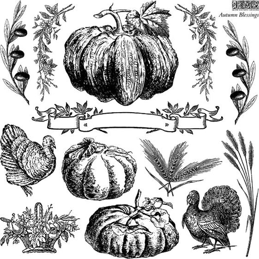 Autumn Blessings Stamp