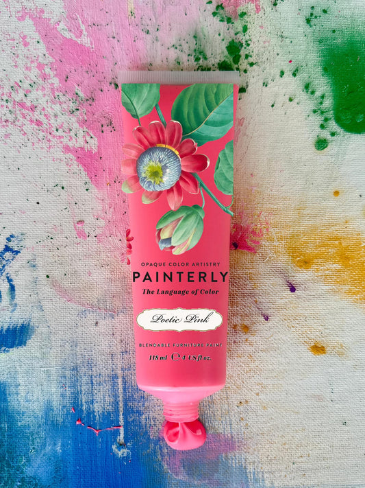 Poetic Pink- Painterly Furniture Artist paint- DIY Paint