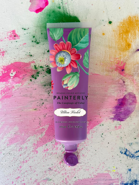 Ultra Violet- Painterly Furniture Artist paint- DIY Paint