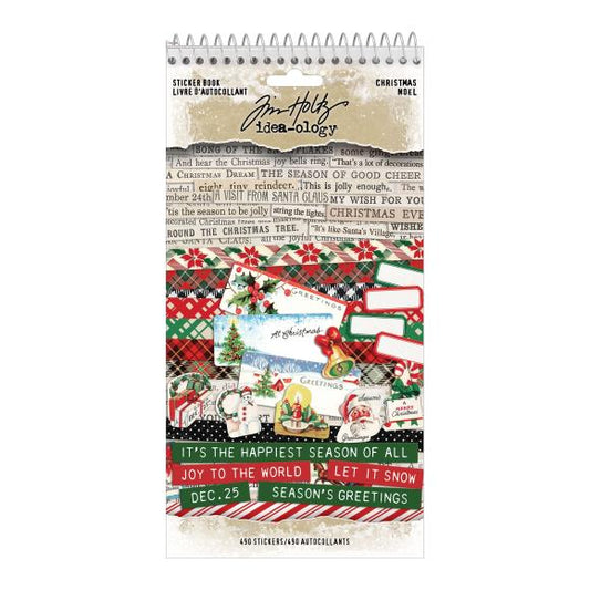 2025 Christmas Sticker Book - Tim Holtz Idea-Ology Collection