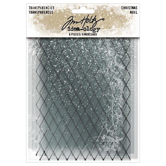 2025 Christmas Transparencies - Tim Holtz Idea-Ology Collection