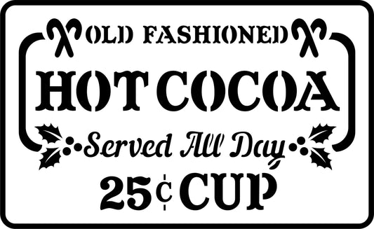 Hot Cocoa | JRV Stencils  on