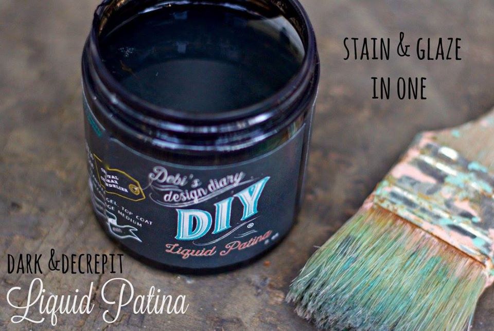 Dark & Decrepit Liquid Patina- DIY Paint Co.