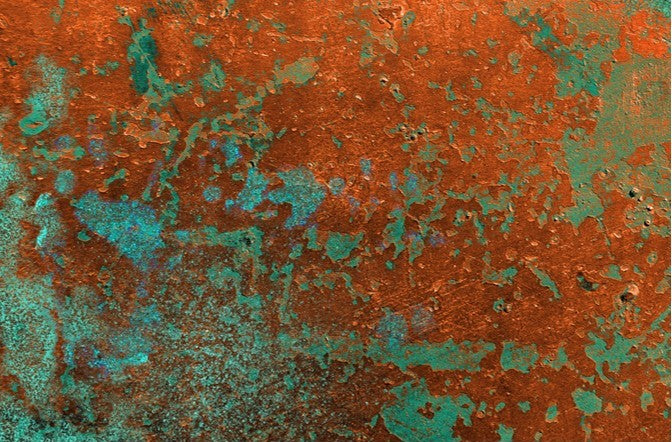 Copper- Roycycled Decoupage Paper